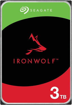 Seagate IronWolf - Interne harde schijf - NAS HDD - 3 TB - 256MB Cache