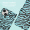 iMoshion Hoesje Geschikt voor iPhone 14 Hoesje Met Pasjeshouder - iMoshion Design Bookcase smartphone - Meerkleurig / Black Blue Stripes