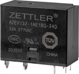 Zettler Electronics AZEV132-1AE1BG-24D Powerrelais 24 V/DC 32 A 1x NO 1 stuk(s)