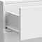 vidaXL - Onderkast - Lyon - 40x46x81,5 - cm - bewerkt - hout - wit
