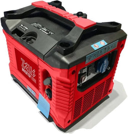 ZEUZ invertergenerator - 1200 W - Rood