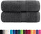 vidaXL - Gastendoekjes - SOLUND - 2 - st - 600 - g/m² - 30x50 - cm - antracietkleur