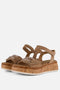 Gabor - Sandalen - Maat 38 - Taupe