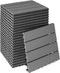 tectake® Tegulas - Terrastegels - Weerbestendig WPC - Houtlook - Antislip - Set van 22 (22 stuks)