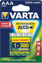 Varta 5703B/4 - Batterij Ni-MH 1000mAh - Zilver
