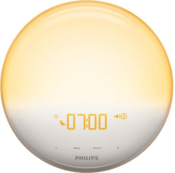 Philips Wake-Up Light HF3532/01 - Wekker - Natuurlijke zonsopgang en geluiden - Wit