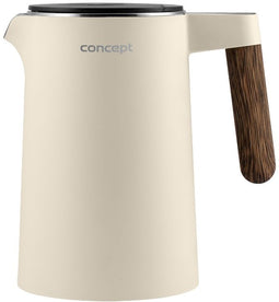 Concept RK3304 - Waterkoker - Temperatuurregeling 45-100°C - Kleur vanille
