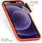 Accezz iPhone 13 - Liquid Silicone Backcover - Schokabsorberend - Oranje