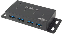 LogiLink UA0149 - USB 3.2 Hub - 4x USB 3.2 Gen 1 poorten - Grijs