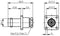Telegärtner 100023396 100023396 BNC-connector Bus, inbouw 50 Ω 1 stuk(s)