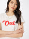 Ichi IHCAMINO SS7 - Dames T-shirt - Katoen - Cloud Dancer (2022)
