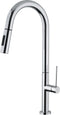 Boretti Loreto - Keukenkraan - Draaibare uitloop 24,3 cm - Chroom