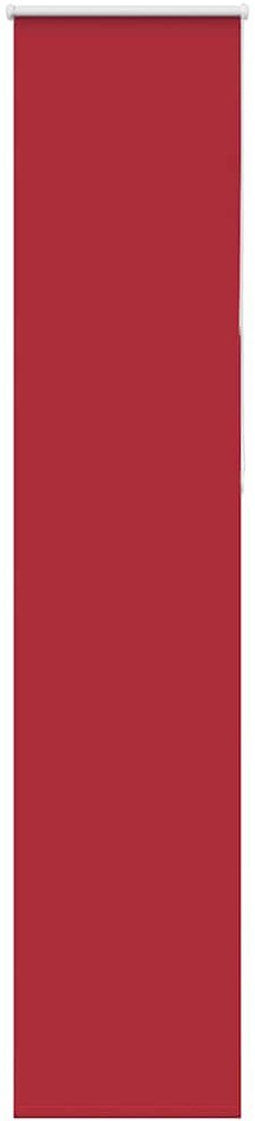 vidaXL - Rolgordijn - 45x210 - cm - stof - verduisterend - rood - Stofbreedte - 40,7cm