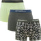O'Neill heren boxers - 3P - ikat & effen groen - Maat S