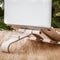 R-Go Tools Treepod - Laptop en Tabletstandaard - Biobased ergonomisch - Groen