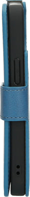 Mobiparts iPhone 13 Mini - Classic Wallet Case - Ruimte voor pasjes - Steel Blue