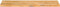 vidaXL - Tafelblad - met - natuurlijke - rand - 110x30x3,8 - cm - massief - mangohout