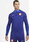 Nike KNVB MNK DF STRK DRIL TOP K - Heren Trui - Dri-FIT technologie - Blauw - Maat S