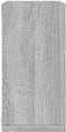 vidaXL - Wandrekken - Kubus - 2 - st - 30x15x30 - cm - grijs - sonoma