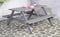 AnLi-Style Outdoor- Picknicktafel Lille Grijs 150 cm