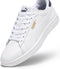 PUMA Smash 3.0 L - Unisex Sneakers - Gevoerde kraag - PUMA White-PUMA Navy-PUMA Gold
