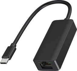 Nuvance Ethernet Adapter - USB C - 1000 Mbps - USB C naar Ethernet - Internet - Netwerk - Lan -