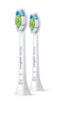 Philips Sonicare W2 Optimal White HX6062/10 2x Witte sonische opzetborstels