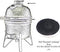 LANUCN BBQ Gasket Self Stick Smoker - Zelfklevende Roker Seal Strip - Hittebestendig tot 932°F - Zwart (15ft x 7/8'' x 1/8'')
