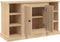 vidaXL - Dressoir - 100x35,5x60 - cm - bewerkt - hout - sonoma - eikenkleurig