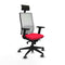 Bureaustoel Piqueras y Crespo 2D066G1 Rood