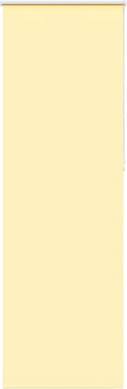vidaXL - Rolgordijn - verduisterend - 70x230 - cm - stofbreedte - 65,7 - cm - geel