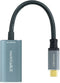 Nanocable 10.16.4104-G - Adapter USB C naar DisplayPort - 15 cm - 8K Ultra HD - Grijs
