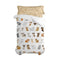 Happy Friday Duvet cover set 2 pieces Cats 155x220 cm (Single) Multicolor