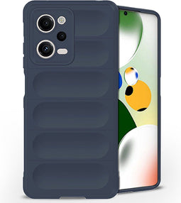 iMoshion Hoesje Geschikt voor Xiaomi Redmi Note 12 Pro Hoesje Siliconen - iMoshion EasyGrip Backcover - Donkerblauw