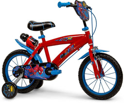 Huffy Spidey & Friends - Kinderfiets 14 inch - Zijwieltjes - Rood