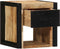 vidaXL - Nachtkastjes - 2 - st - 40x35x40 - cm - massief - ruw - hout - mango