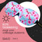 SMUG 3D Slaapmasker met Zwarte Oordopjes en Opbergzakje - 100% Verduisterend - Ergonomisch Oogmasker - Cherry Blossom Print