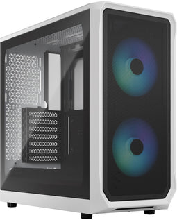 Fractal Design Focus 2 - PC Behuizing - ATX Micro-ATX Mini-ITX - 6x 2.5" 2x 3.5" - Wit