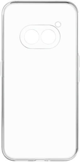 Nothing Phone (2a) - Origineel Hoesje Clear Case Hard Cover - Krasvast en UV-bestendig