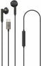 Celly UP1100TYPEC - Bedrade oortelefoons - USB-C aansluiting met afstandsbediening - Zwart