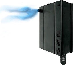 Flamingo Shark - Biologische filter - 3-in-1 werking - Zwart - 22.5x11.5x32cm