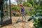 Bosch AquaSurf 250 - Terrasreiniger - 250 mm - Spatbescherming