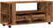 vidaXL - Tv-meubel - met - wielen - 102x34,5x43 - cm - bewerkt - hout - oud - hout