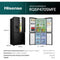 Hisense RQ5P470SMFE - Amerikaanse Koelkast - 482L - No Frost - Waterdispenser - Zwart