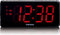 Lenco CR-30 - Wekker - FM radio met snooze en slaaptimer - Zwart