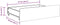 vidaXL - Opberglades - bed - 2 - st - bewerkt - hout - en - stof - donkergrijs