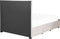 LIEVIN - Bed met opbergruimte - Beige - 140 x 200 cm - Fluweel