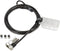Kensington Universal 3-in-1 - Laptop Combinatieslot - 4-cijferig met 10.000 combinaties - Koolstofstalen kabel (1,8 m)