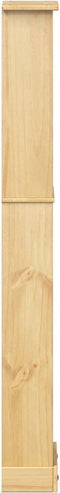 vidaXL - Boekenkast - Corona - 46x20x170 - cm - massief - grenenhout