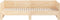 vidaXL - Slaapbank - uitschuifbaar - massief - grenenhout - 2x(80x200) - cm